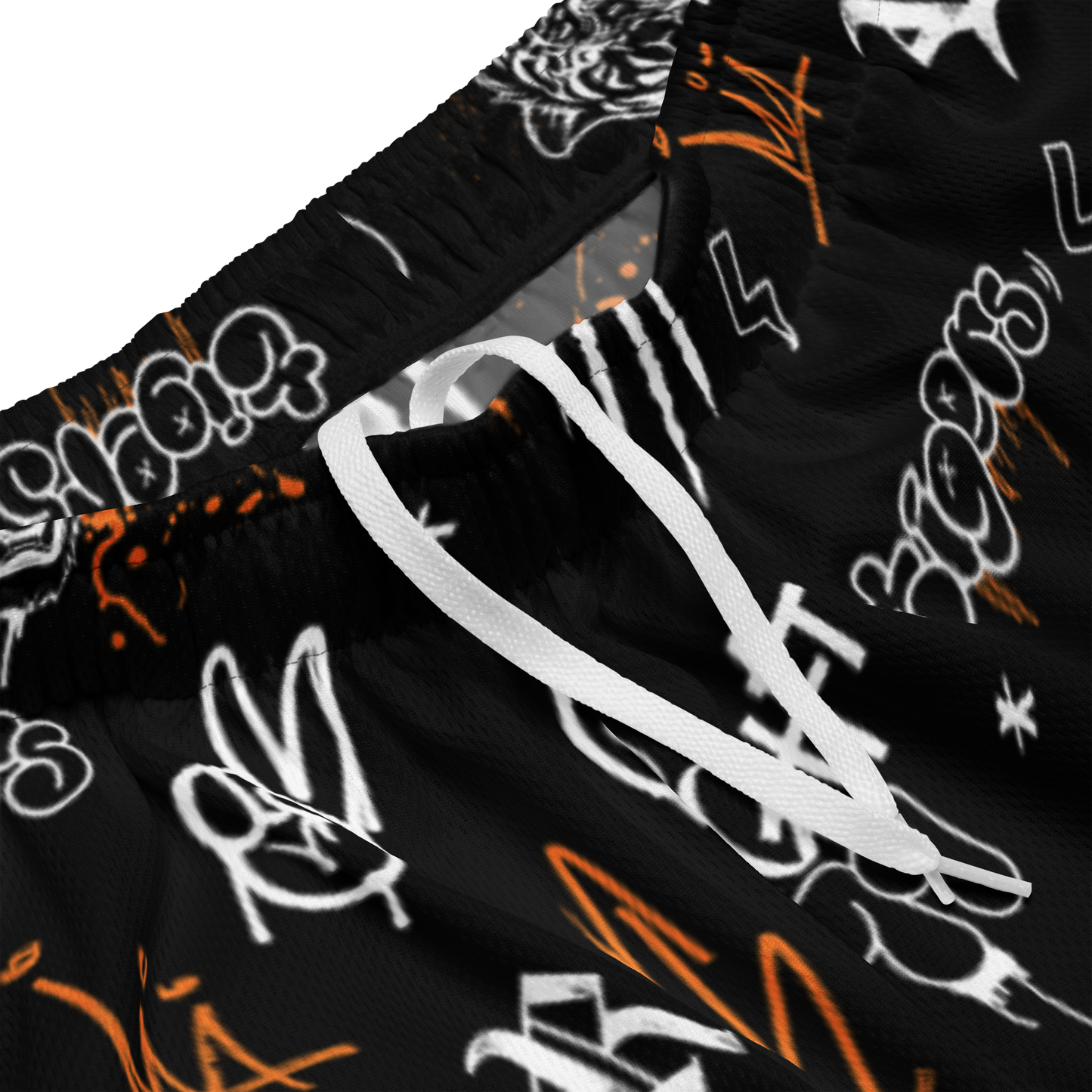 Tigers Graffiti Mesh Shorts