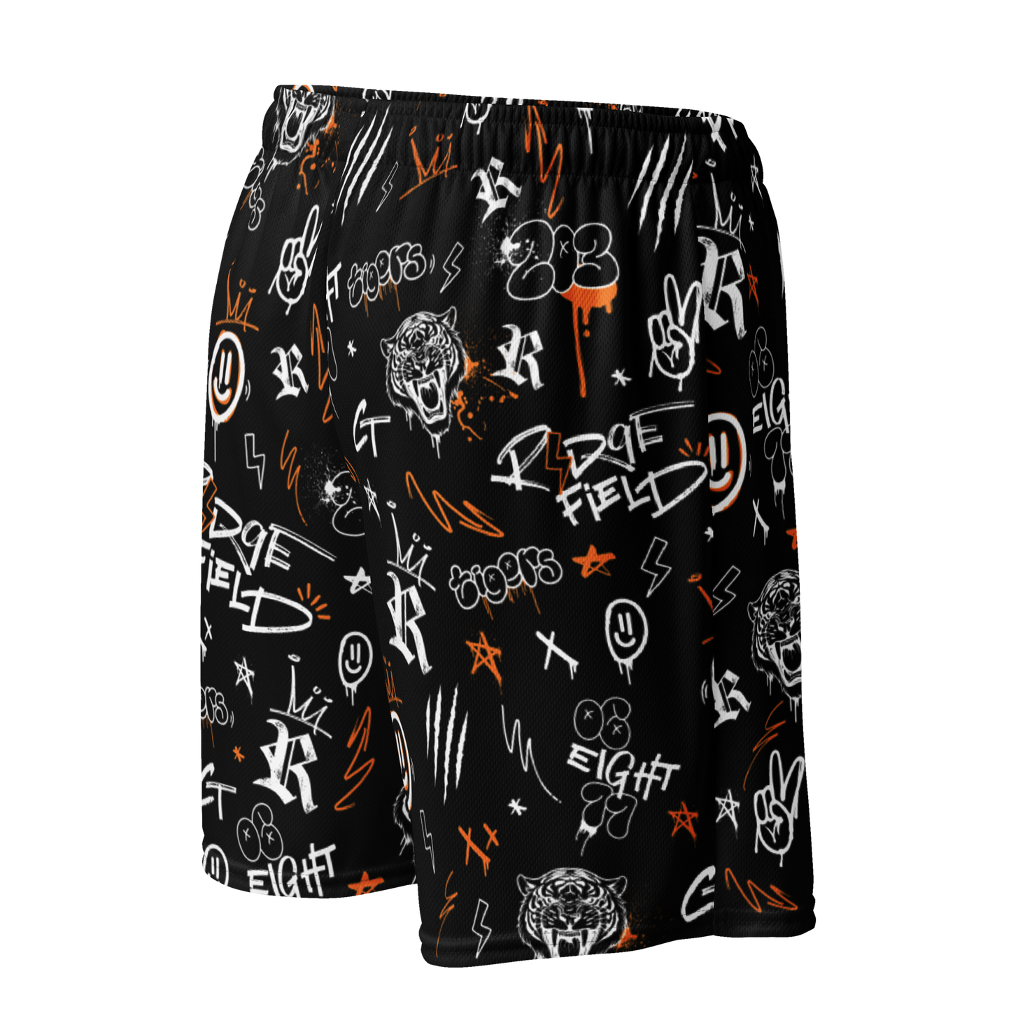 Tigers Graffiti Mesh Shorts